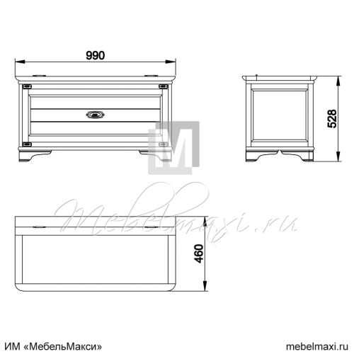 сундук "марина" скм-001-10