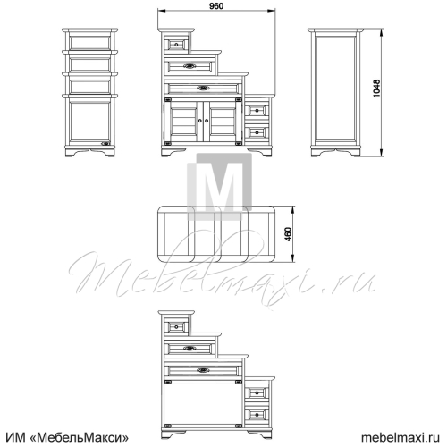тумба "марина" эскиз 7