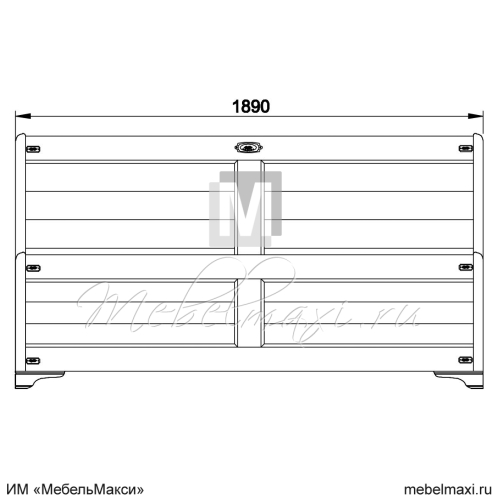 кровать "марина" 180 скм-001-11