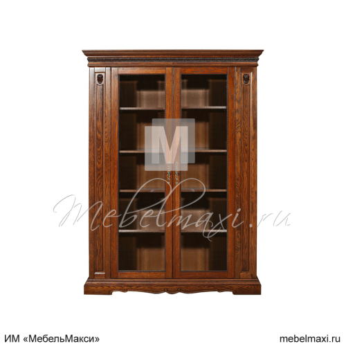 шкаф для книг 2д "милана классик" п4.0265.2.04