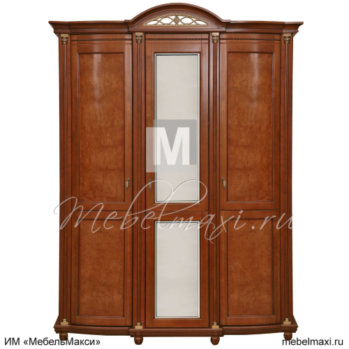 шкаф для одежды 3д "валенсия классик" п3.0589.1.10