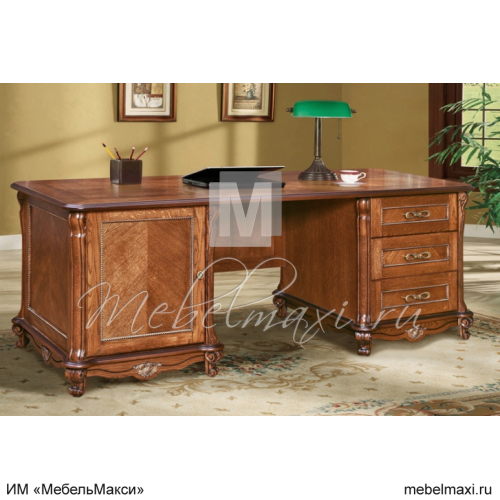 стол письменный 2т "алези" п1.350.2.04