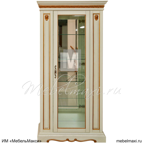 шкаф-витрина "милана" п4.265.0.08