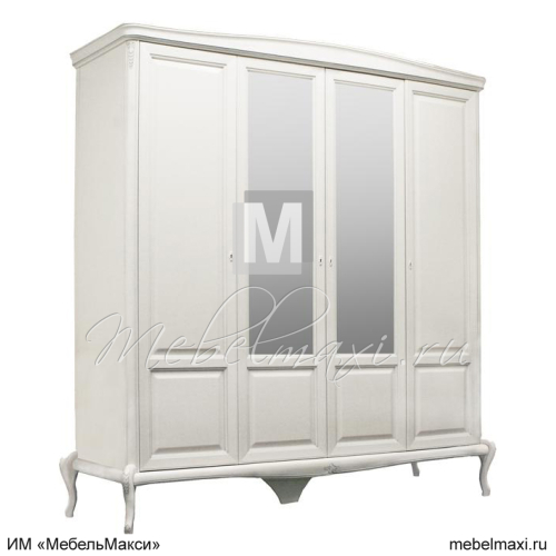 шкаф для одежды "мокко" 4-х дв.