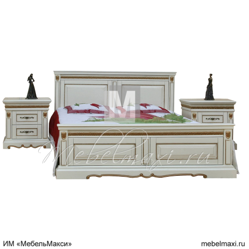 кровать 2-18 "милана" п4.265.1.15