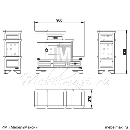 тумба "марина" скм-001-23