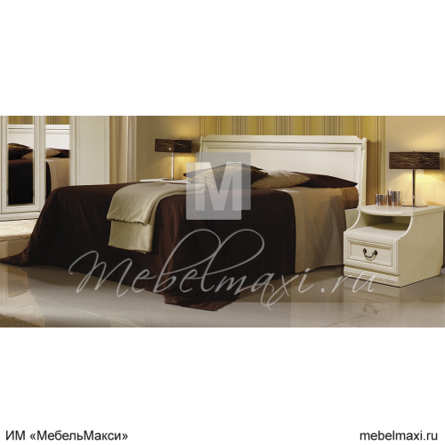 кровать "нинель" 160 (низкое изножье)