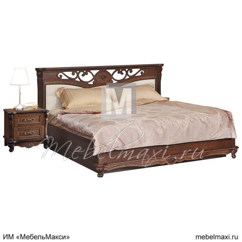 кровать 2-16 "алези" п1.350.1.62 (низкое изножье)