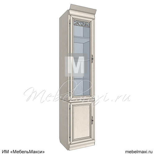 шкаф комбинированный для библиотеки "оскар" мм-218-111