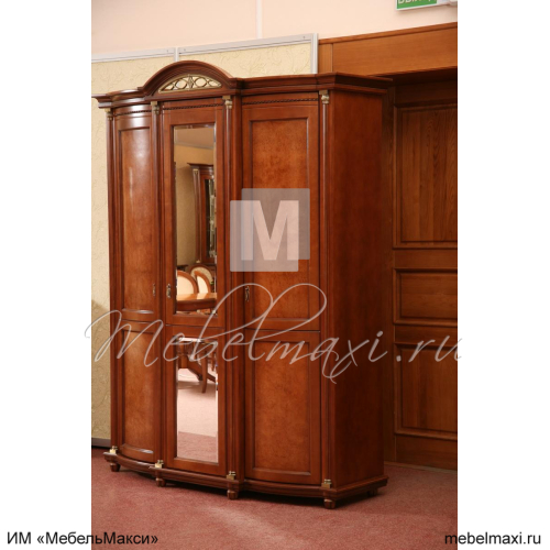 шкаф для одежды 3д "валенсия классик" п3.0589.1.10