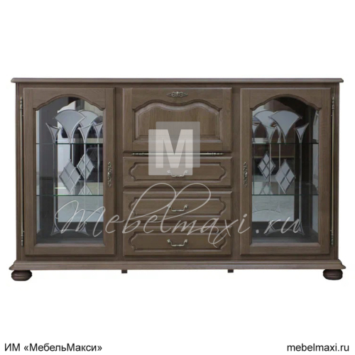 тумба "давиль" 34 (стекло декор.)