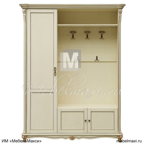 шкаф комбинированный 3д "алези" п1.350.3.01