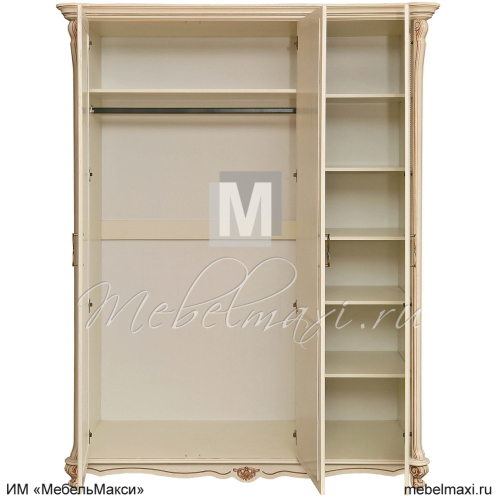шкаф для одежды 3д "алези" п1.350.1.11