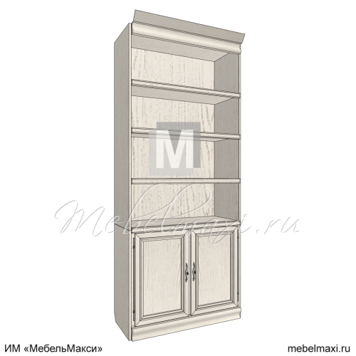 шкаф комбинированный для библиотеки "оскар" мм-218-330