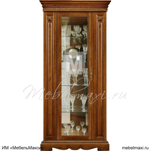 шкаф-витрина "милана" п4.265.0.08