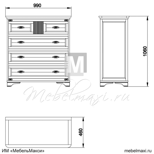 комод "марина" эскиз 14