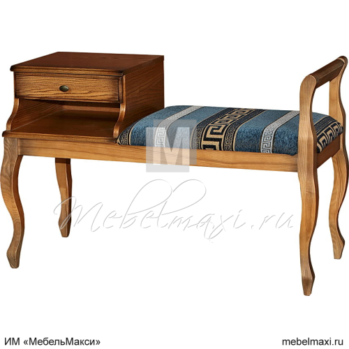 скамья с подлокотником "элис 06"