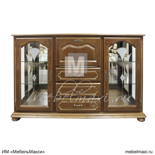 тумба "давиль" 34 (стекло декор.)