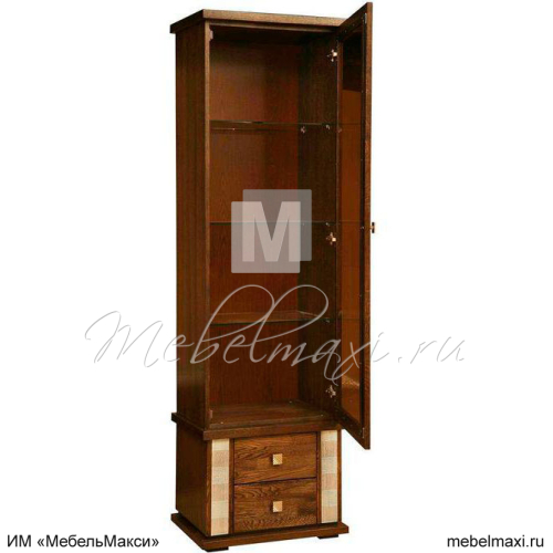 шкаф с витриной "тунис 1"