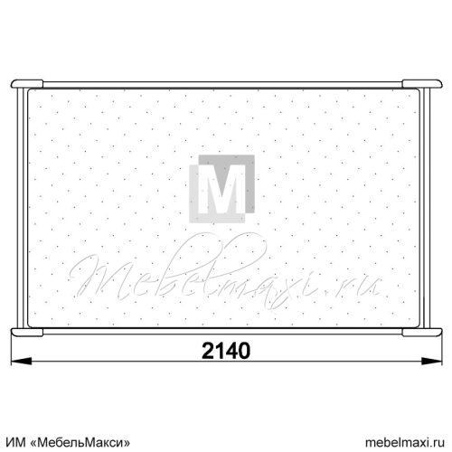 кровать "марина" 200 н (2 разных ящика слева) эскиз 35