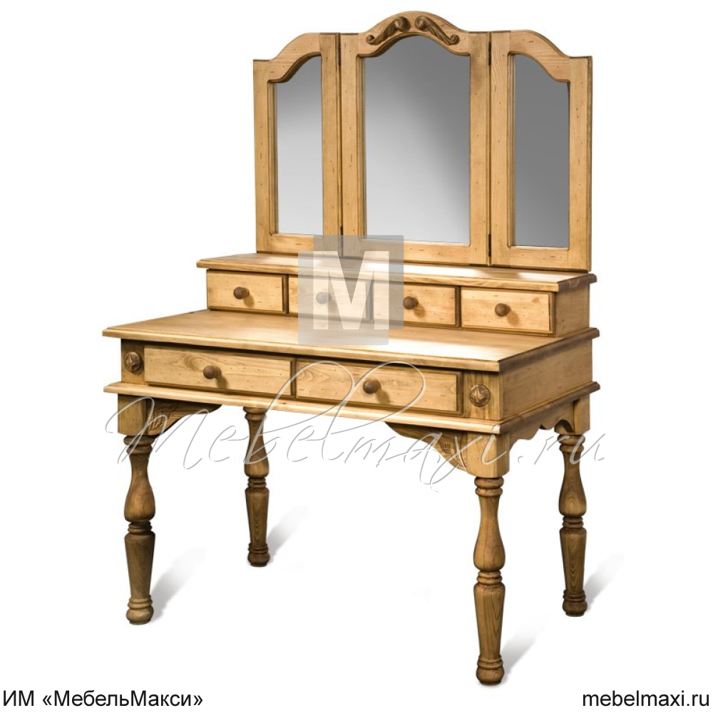 стол туалетный с зеркалом  "викинг gl"