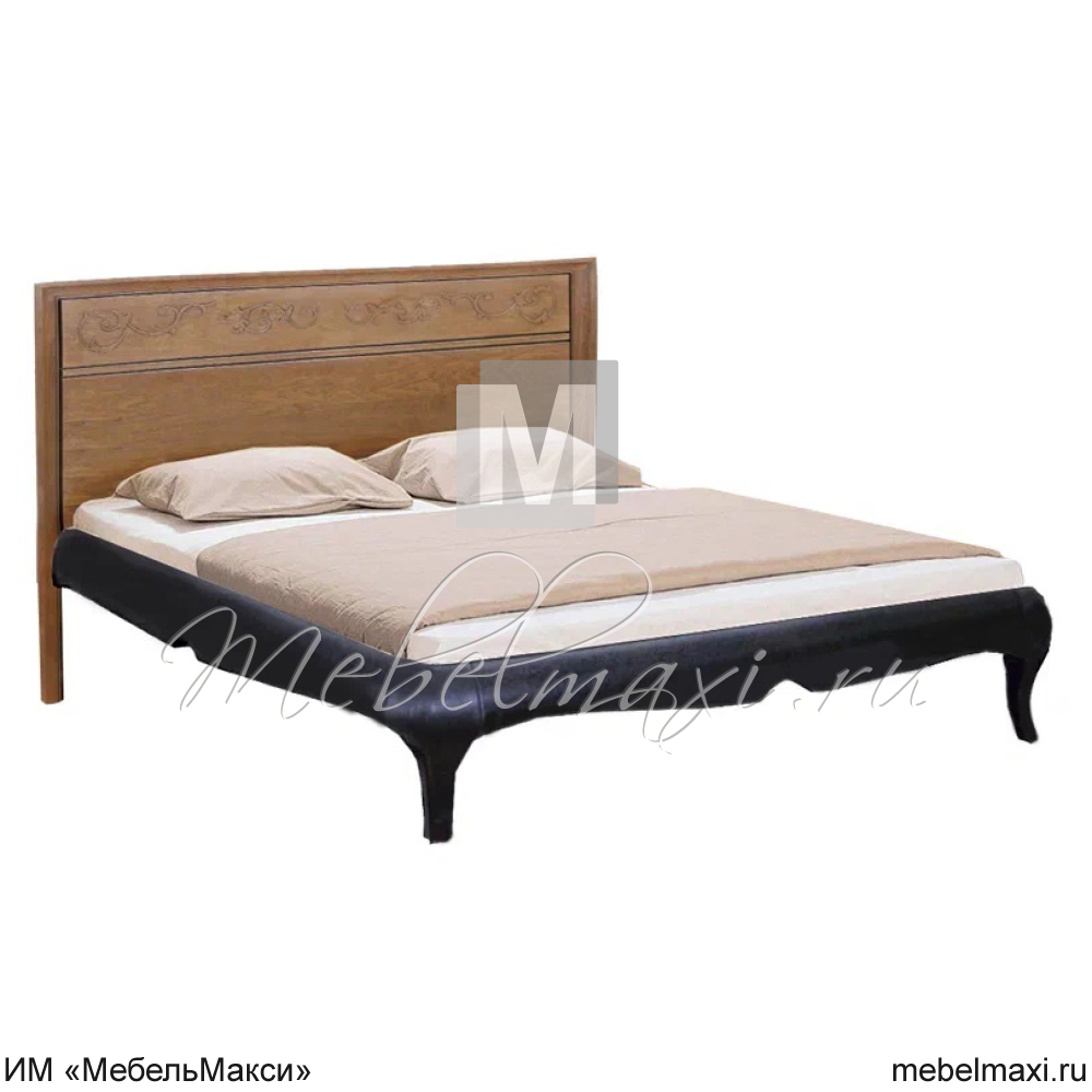 кровать "соната" 160 (низкое изножье)