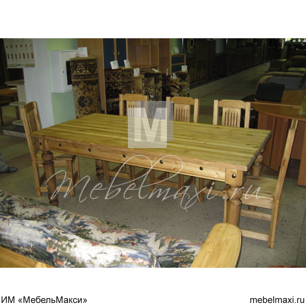 стол обеденный "викинг gl-05" 200