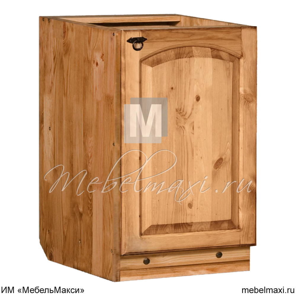 шкаф-стол "викинг gl" №26 (600мм, с полкой)