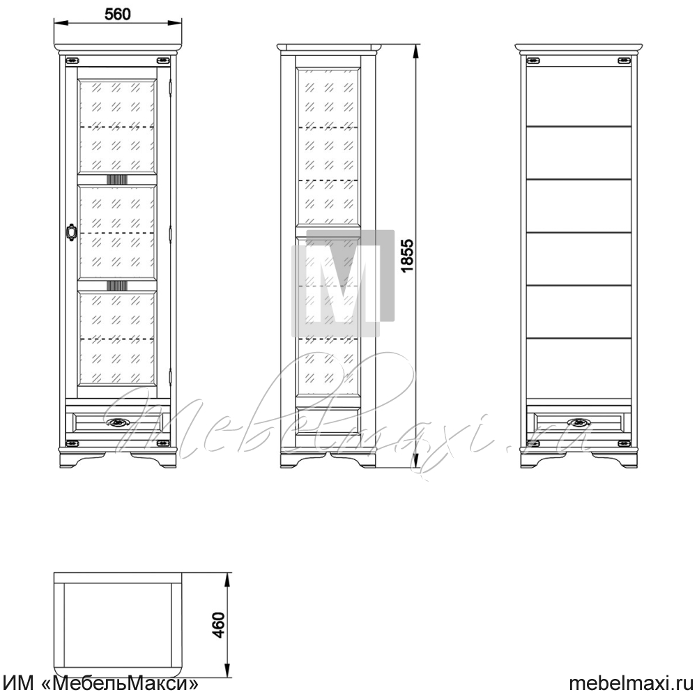 витрина "марина" эскиз 119