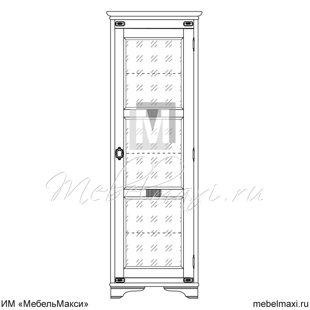 витрина "марина" эскиз 120