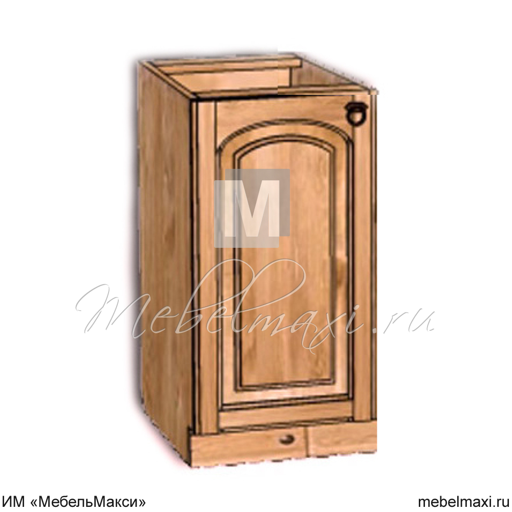 шкаф-стол "викинг gl" №14 (300мм, с полкой)