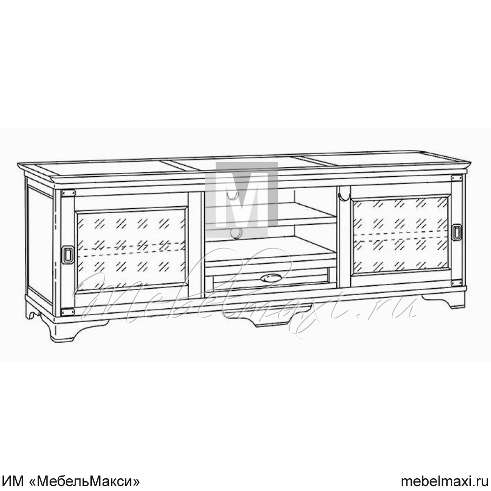 тумба под тв "марина" эскиз 94