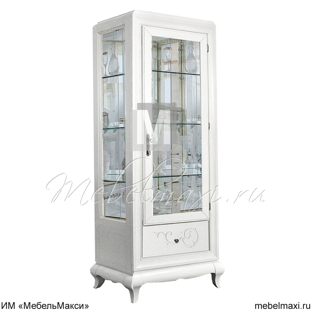 шкаф с витриной "соната" 01