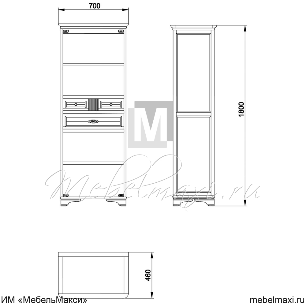 стеллаж "марина" эскиз 169
